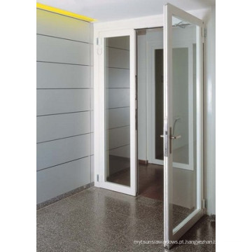 Hot Sale Powder Coated White Aluminium Casemsnt Porta de vidro